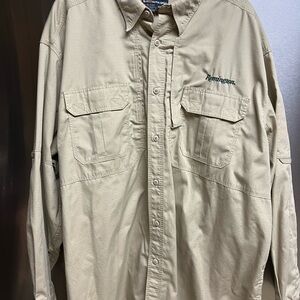 5.11 Tactical Tan Casual Button Down Shirt